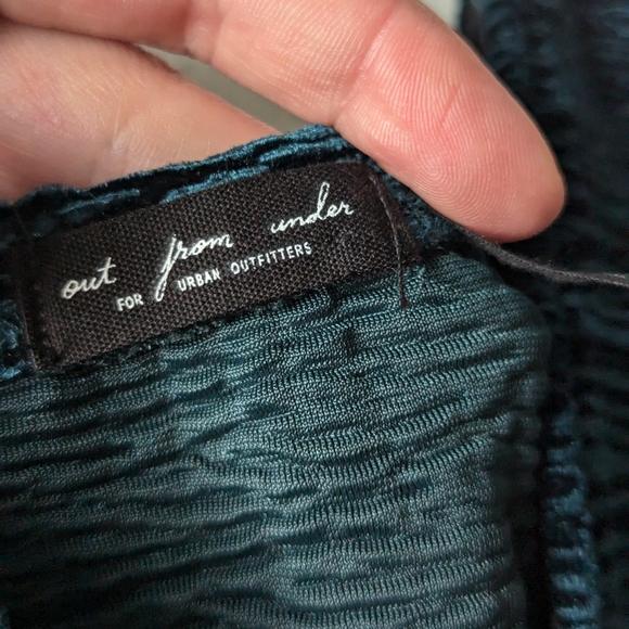 UO ~ Out from Under ~ Teal bodysuit - Picture 2 of 3